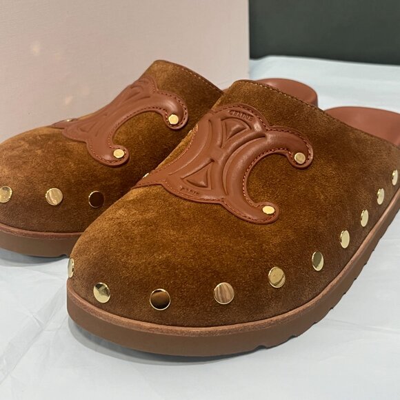 Celine Women's Brown Sandals - Picture 2 of 6